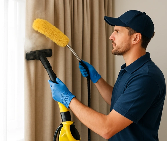 Emergency same-day curtain stain removal karingal-vic Matty Curtain Cleaning