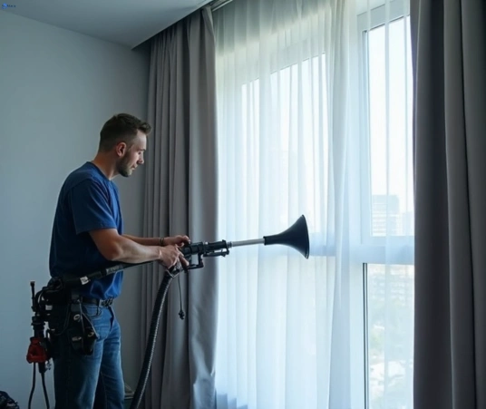 Professional curtain stain removal process equipment Matty Curtain Cleaning karingal-vic