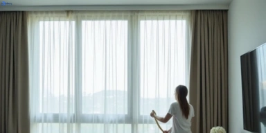 Delicate fabric curtain stain removal silk velvet sheer karingal-vic treatment