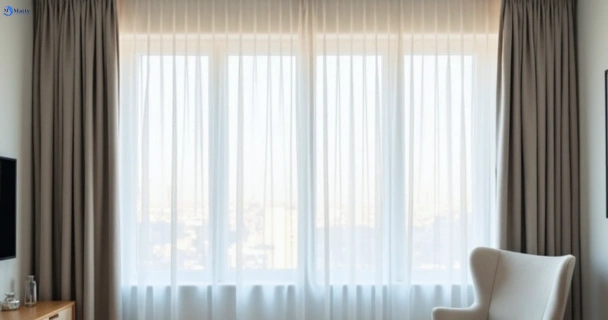 Freshly steam cleaned curtains in karingal-vic QLD